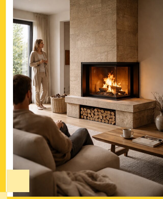 Угловые камины из кирпича установка в Заволжье от 152760 р. ЭриданЗвл