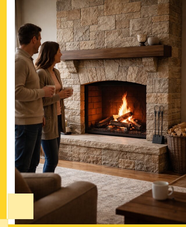 Каменные камины на заказ в Заволжье от 183312 р. | ЭриданЗвл