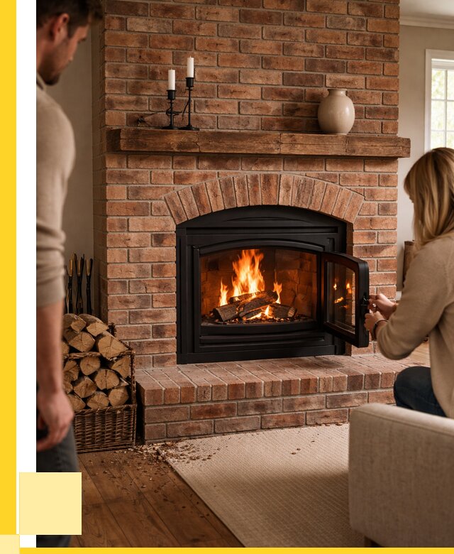 Кирпичные камины под ключ в Заволжье от 152760 р. | ЭриданЗвл