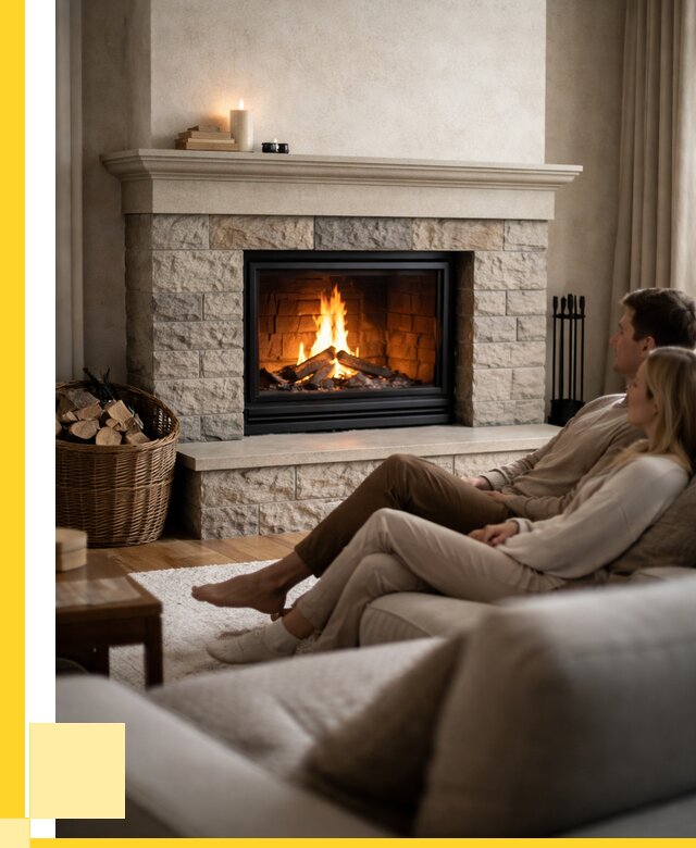 Камины в частном доме под ключ в Заволжье от 203680 р. | ЭриданЗвл