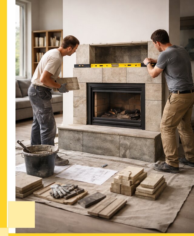 Монтаж каминов и установка в Заволжье от 45828 р. | ЭриданЗвл