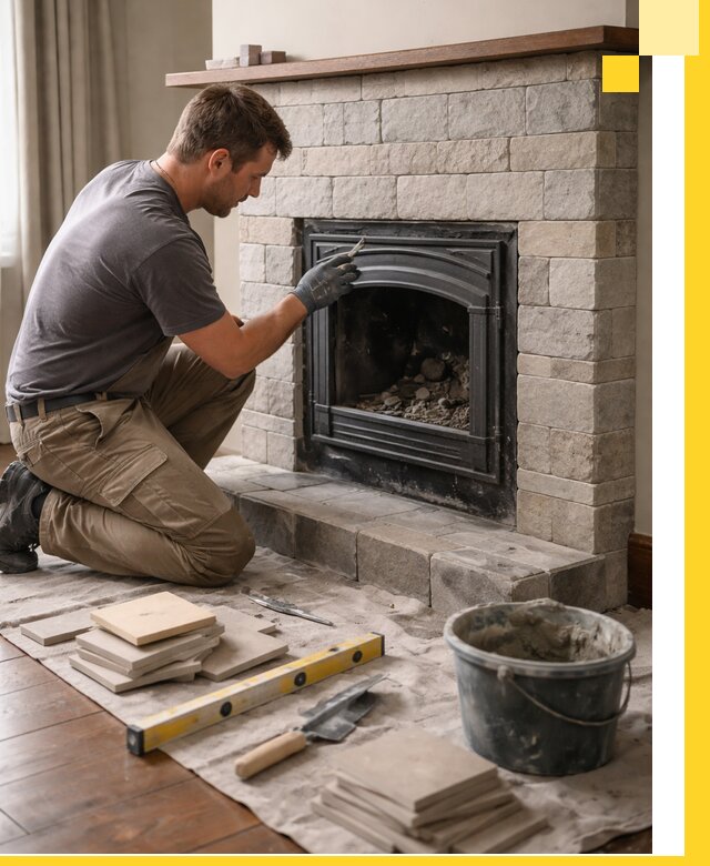 Профессиональный ремонт каминов в Заволжье восстановление и сервис