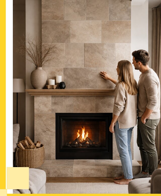 Облицовка каминов керамогранитом в Заволжье от 4583 р. | ЭриданЗвл