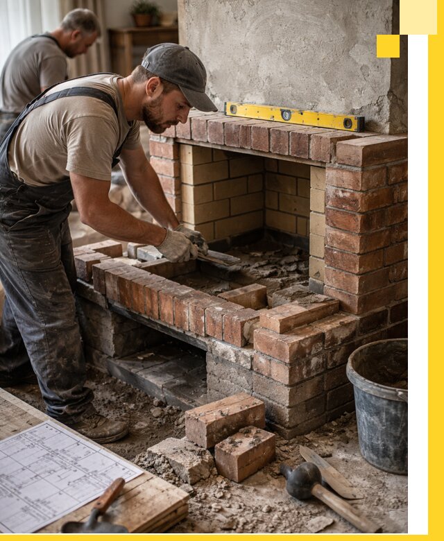 Изготовление и установка каминопечей под ключ в Заволжье