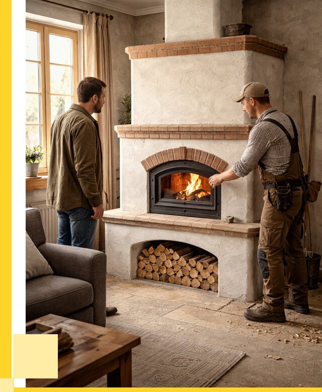 Печи камины в Заволжье: кирпичные, изразцовые от 61104 р. | ЭриданЗвл