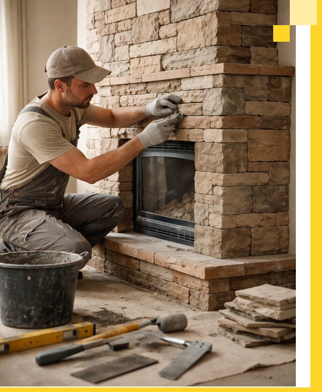 Проектирование и установка печей-каминов под ключ в Заволжье