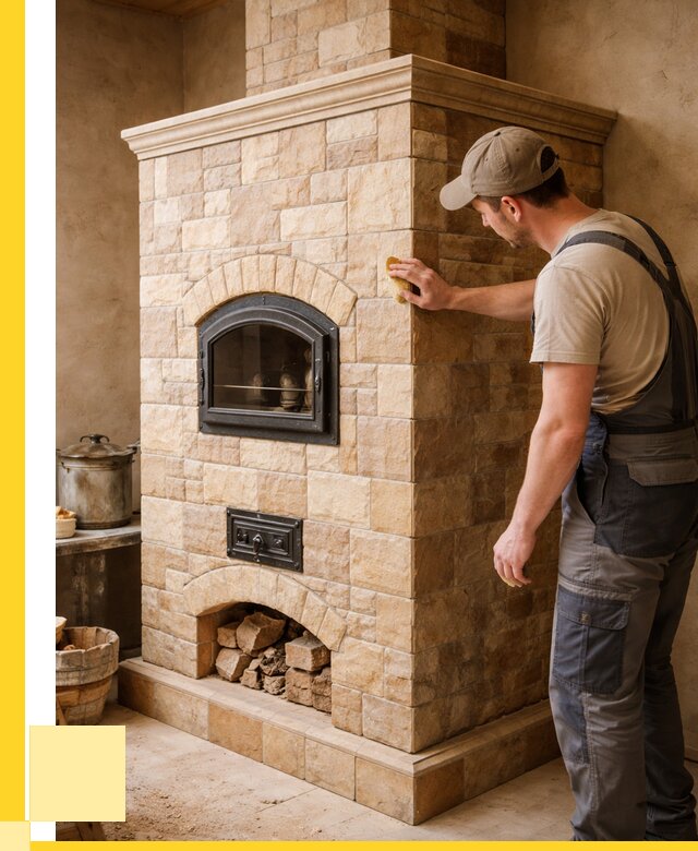 Облицовка печей в Заволжье от 4583 р. под ключ | ЭриданЗвл