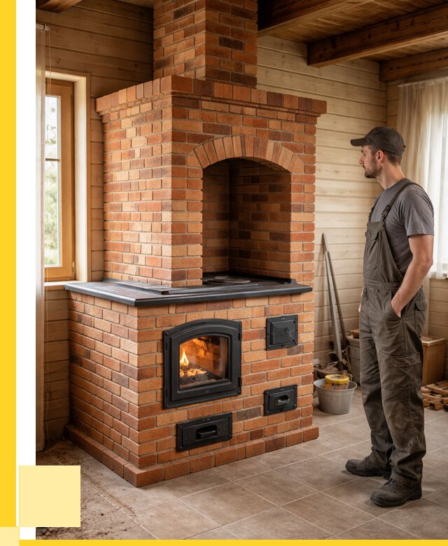 Кирпичные печи в Заволжье: купить от 152760 р. | ЭриданЗвл