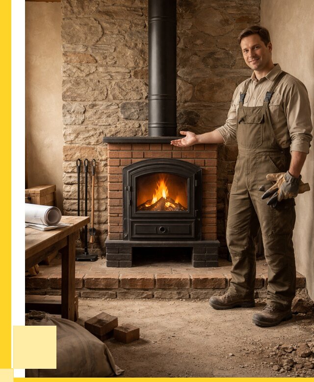 Печи отопительные из кирпича в Заволжье от 81472 р., ЭриданЗвл