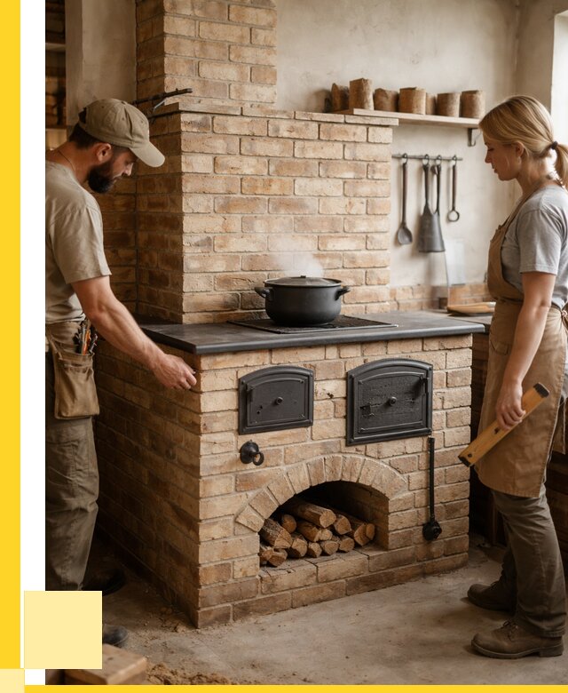 Варочно отопительные печи в Заволжье от 91656 р. | ЭриданЗвл