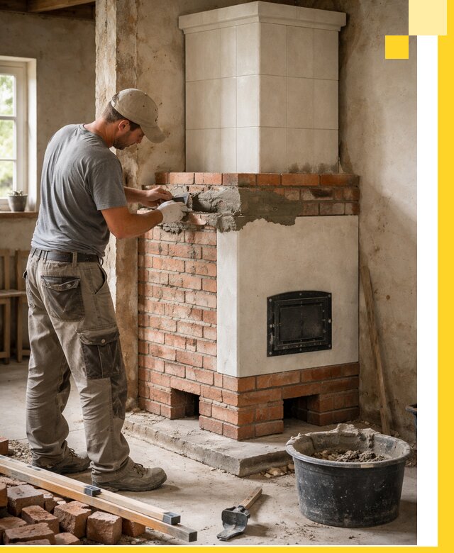 Изготовление и установка печей-голландок под ключ в Заволжье