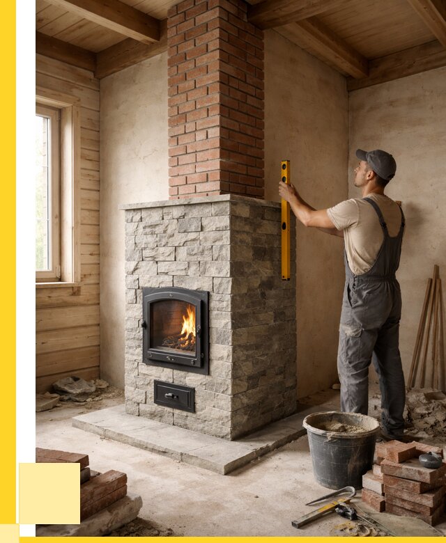 Печи и дымоходы под ключ в Заволжье от 45828 р., ЭриданЗвл