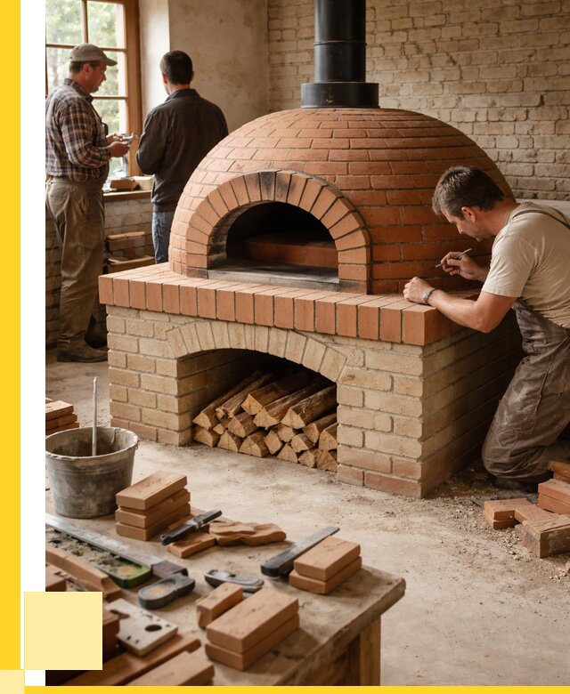 Помпейская печь дровяная для пиццы в Заволжье | ЭриданЗвл от 203680 р.