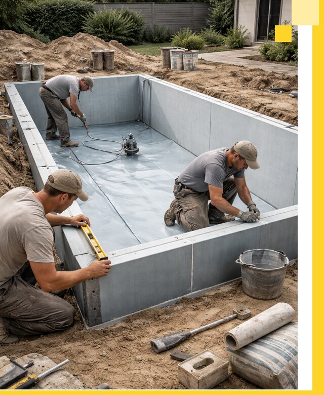 Профессиональный монтаж бассейнов под ключ в Заволжье с гарантией