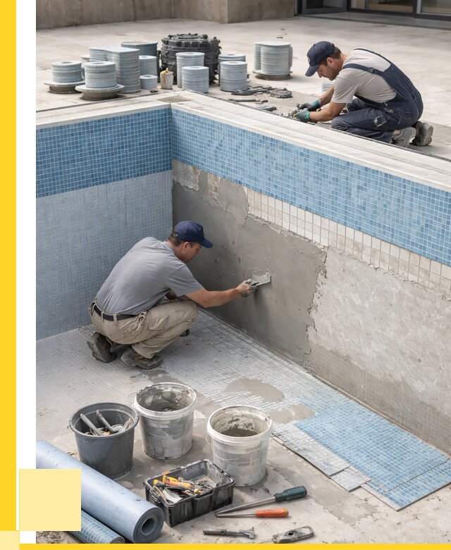 Ремонт и обслуживание бассейнов в Заволжье от 25460 р. | ЭриданЗвл