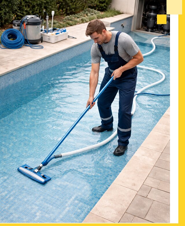 Профессиональная чистка бассейнов и фильтров в Заволжье под ключ