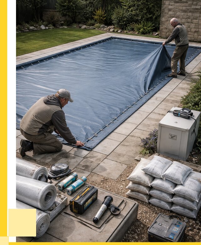 Консервация бассейнов в Заволжье под ключ от 6620 р. | ЭриданЗвл