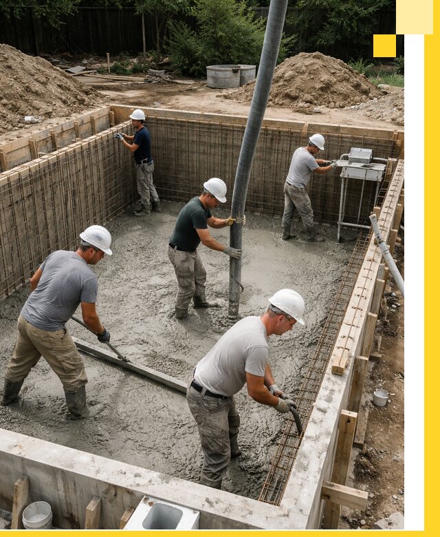 Строительство бетонных бассейнов под ключ в Заволжье