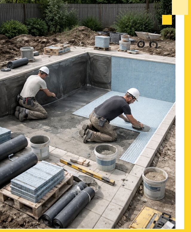 Проектирование и строительство стационарных бассейнов в Заволжье