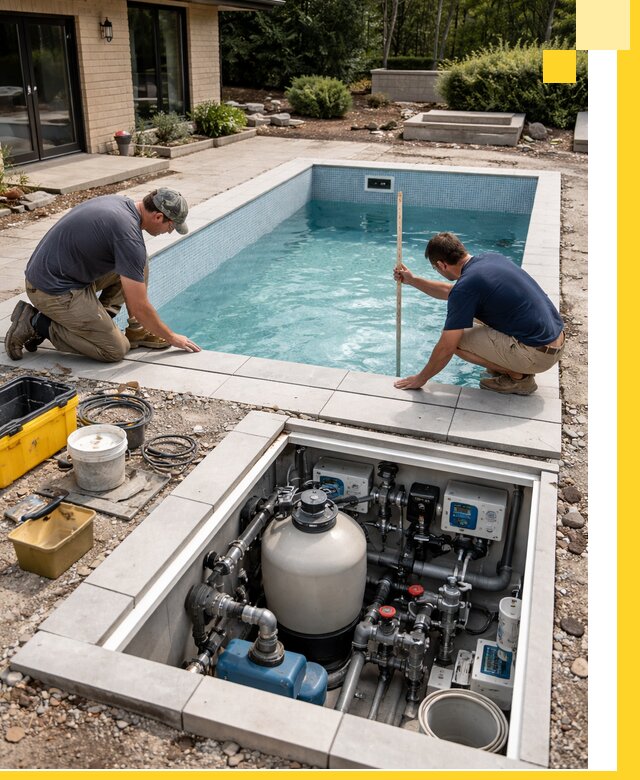 Строительство качественных домашних бассейнов под ключ в Заволжье