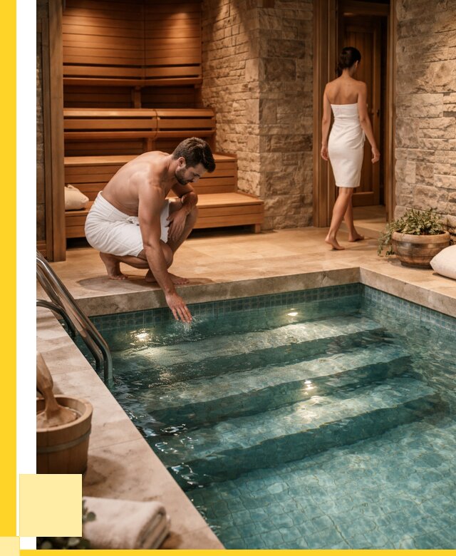 Сауна с бассейном под ключ в Заволжье от 122208 р., ЭриданЗвл