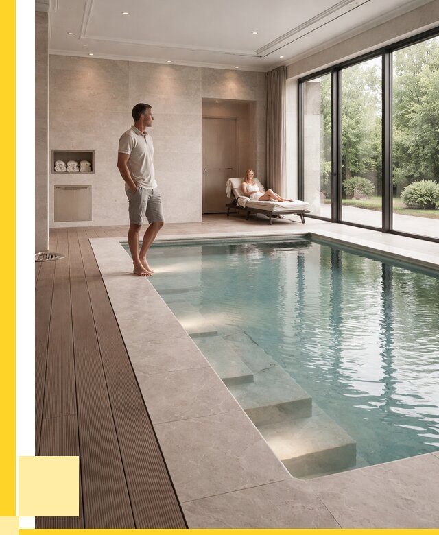 Бассейны в коттедже под ключ в Заволжье от 1222080 р. | ЭриданЗвл