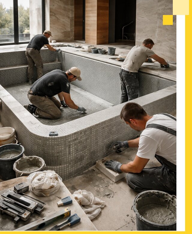 Строительство и установка СПА бассейнов под ключ в Заволжье