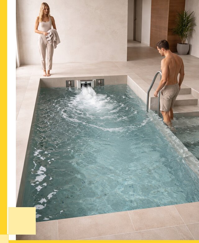 Бассейн с противотоком в Заволжье от 254600 р. | ЭриданЗвл