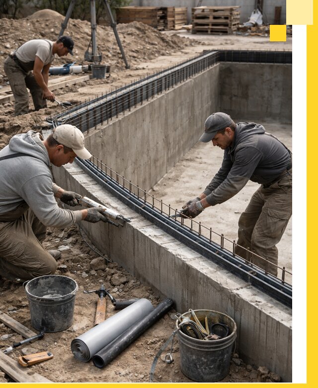 Качественный монтаж чаши бассейна в Заволжье под ключ с гарантией