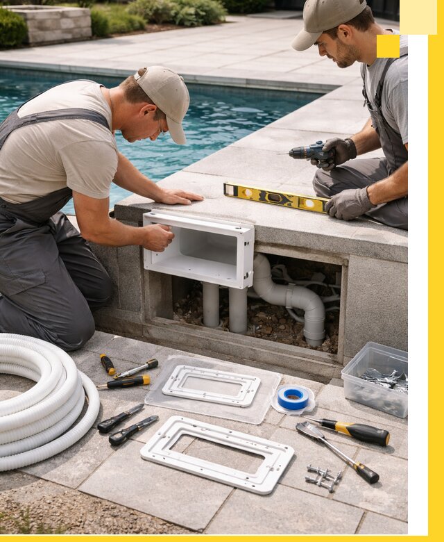 Поставка и установка скиммеров для бассейнов в Заволжье