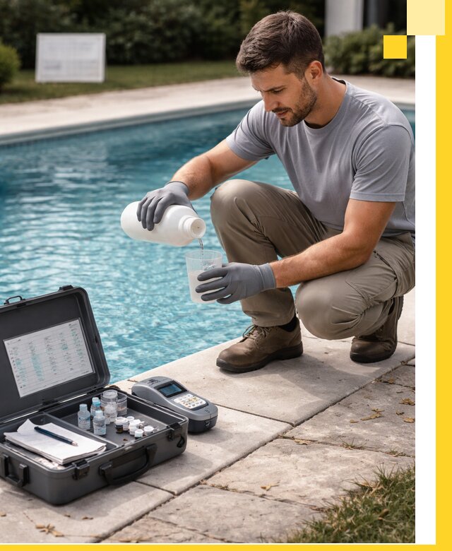 Профессиональная дезинфекция воды в бассейне в Заволжье