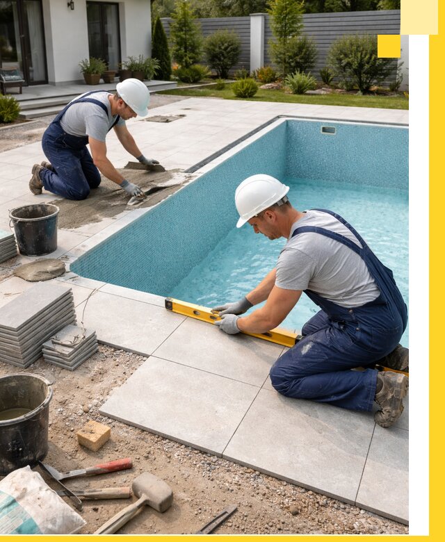 Строительство и монтаж плавательных бассейнов под ключ в Заволжье