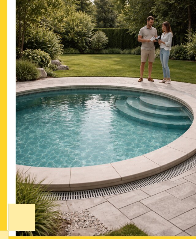 Круглые каркасные бассейны купить в Заволжье от 254600 р. | ЭриданЗвл