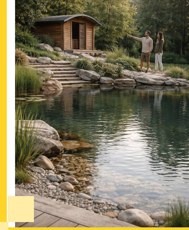 Природные бассейны под ключ в Заволжье от 458280 р. | ЭриданЗвл