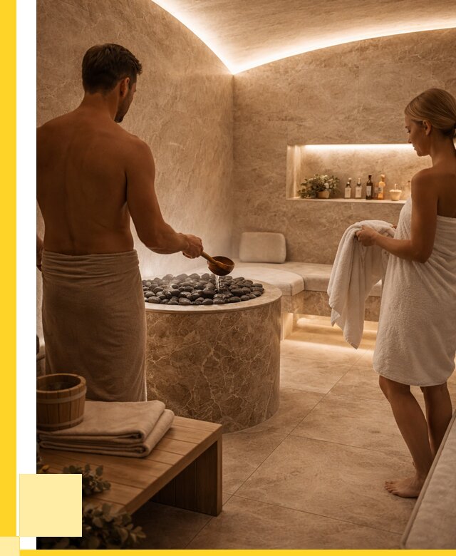 Сауны с хамамом в Заволжье от 356440 р. – проекты и монтаж | ЭриданЗвл