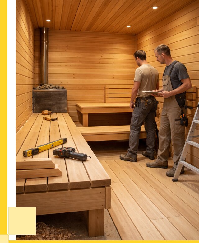 Отделка бань и саун в Заволжье по цене от 4583 р. | ЭриданЗвл