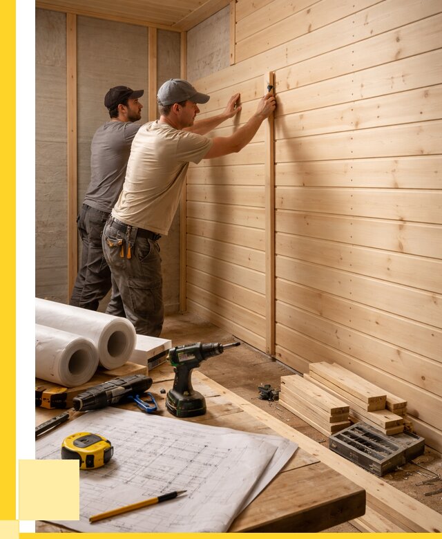 Обшивка бани вагонкой в Заволжье от 1222 р., ЭриданЗвл