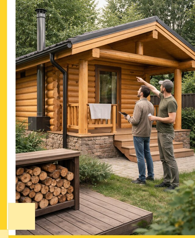 Бани для дачи под ключ в Заволжье от 254600 р. | ЭриданЗвл