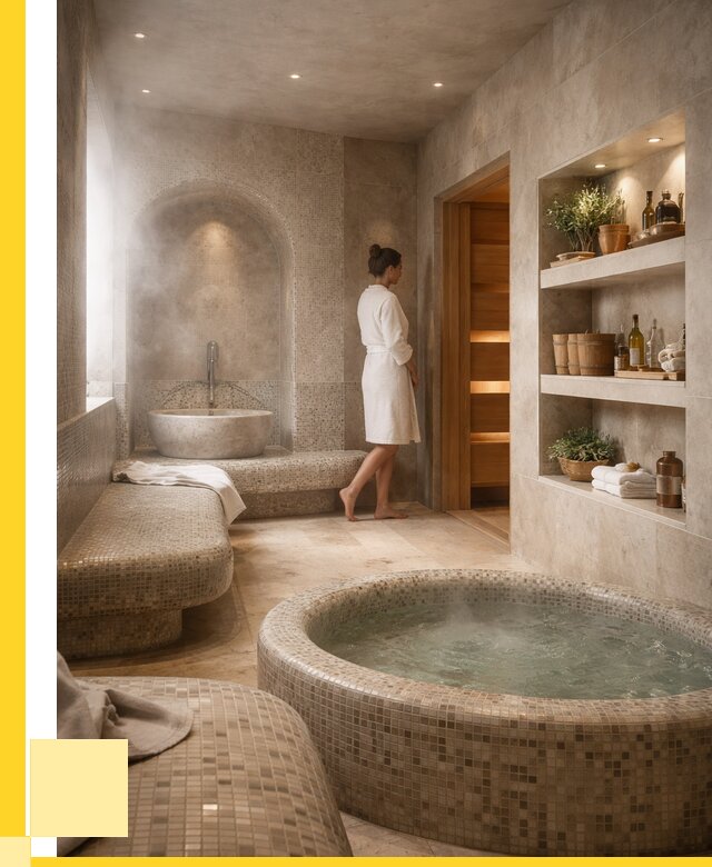 Строительство бани с хамамом в Заволжье от 763800 р. | ЭриданЗвл