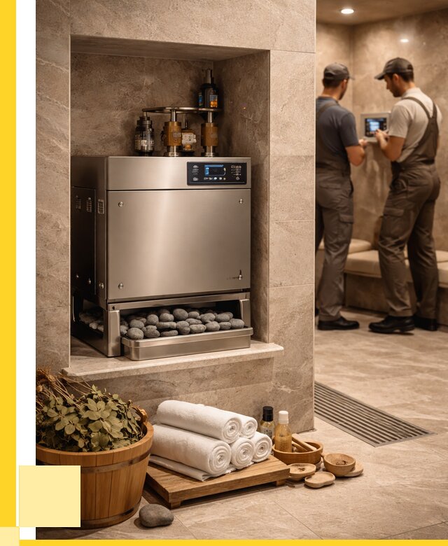 Парогенераторы для хамама в Заволжье от 76380 р. | ЭриданЗвл