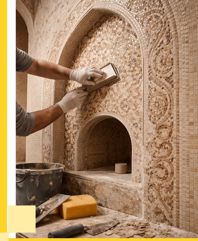 Мозаика для хамама в Заволжье под ключ от 5092 р. | ЭриданЗвл