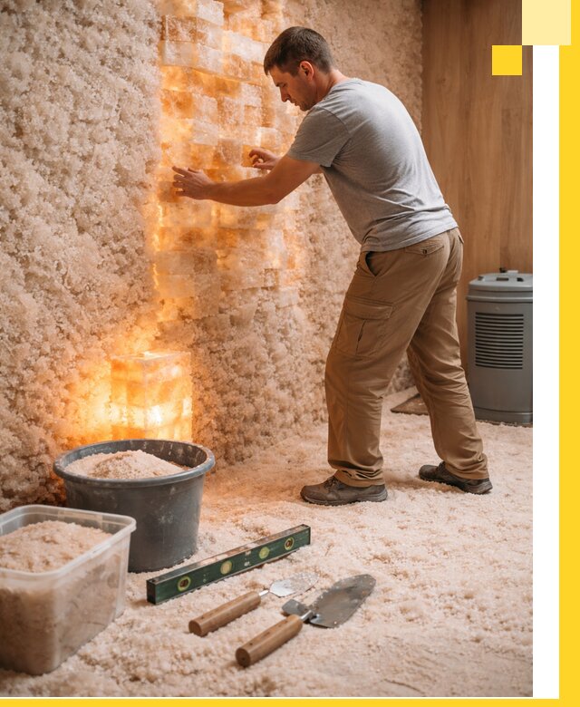 Проектирование и монтаж соляных комнат в Заволжье под ключ